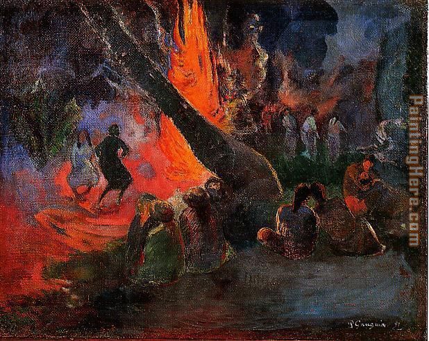 Paul Gauguin Fire Dance